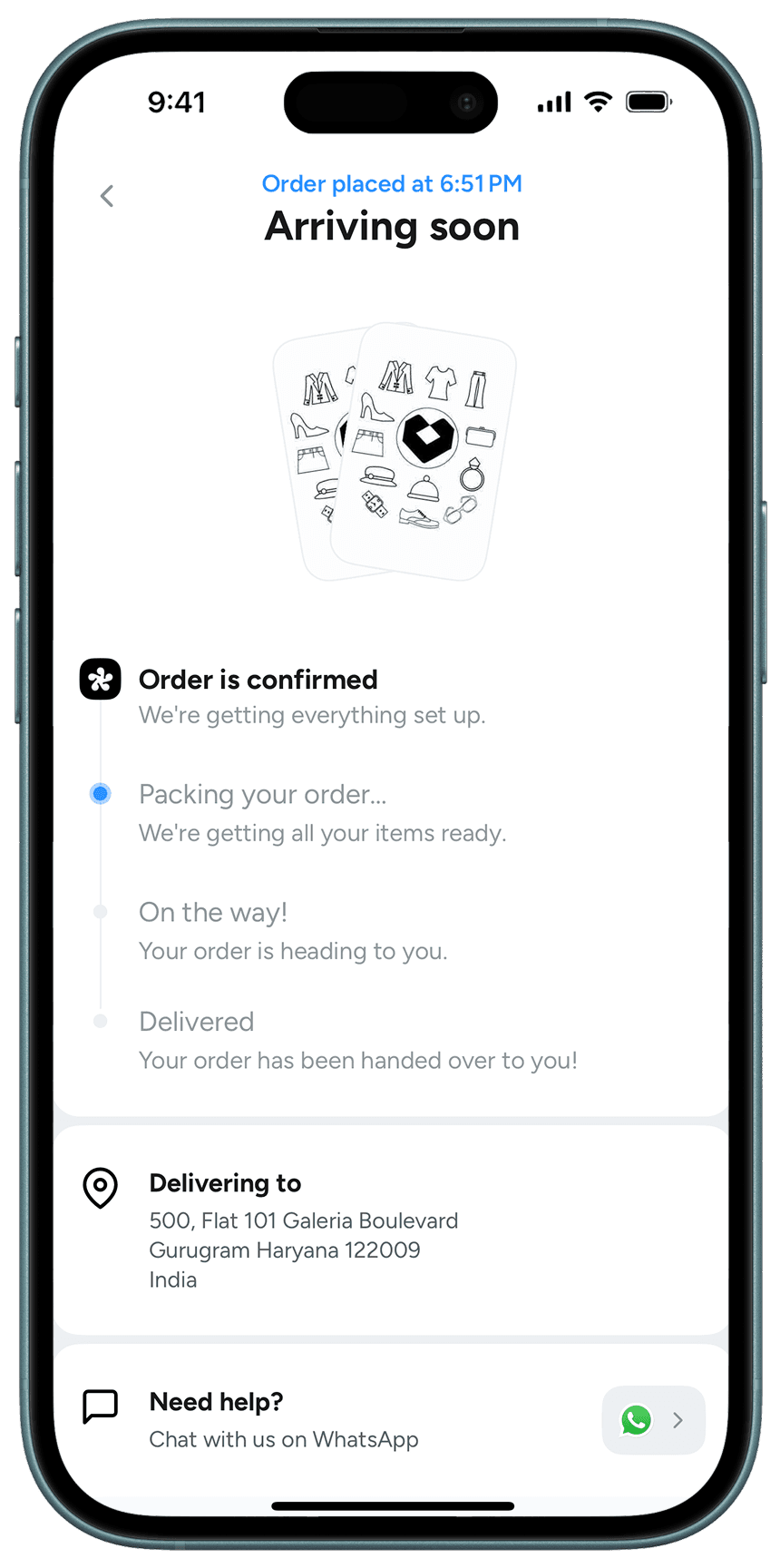 get products delivered by Firi in minutes